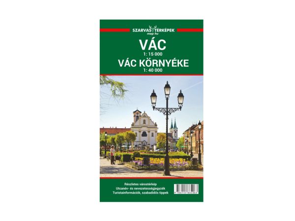 Vác és környéke részletes térkép
